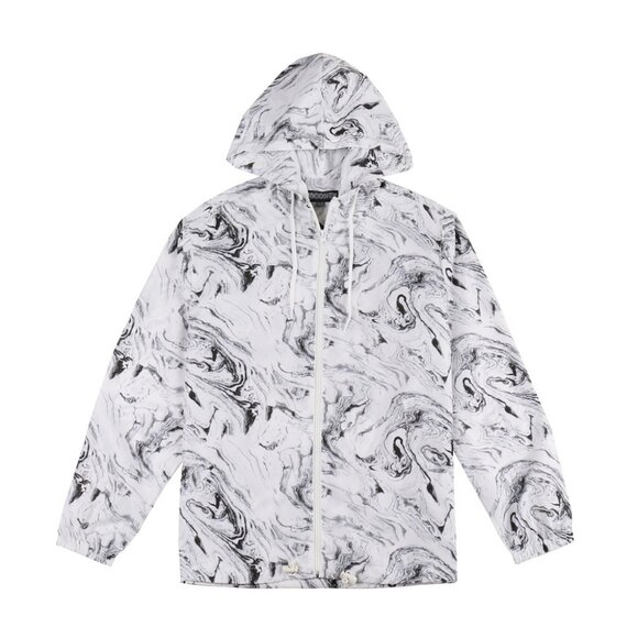 Beautiful Giant Jackets & Blazers - Women Lightweight Windbreaker Outdoor Hiking Hooded Jacket Size L
